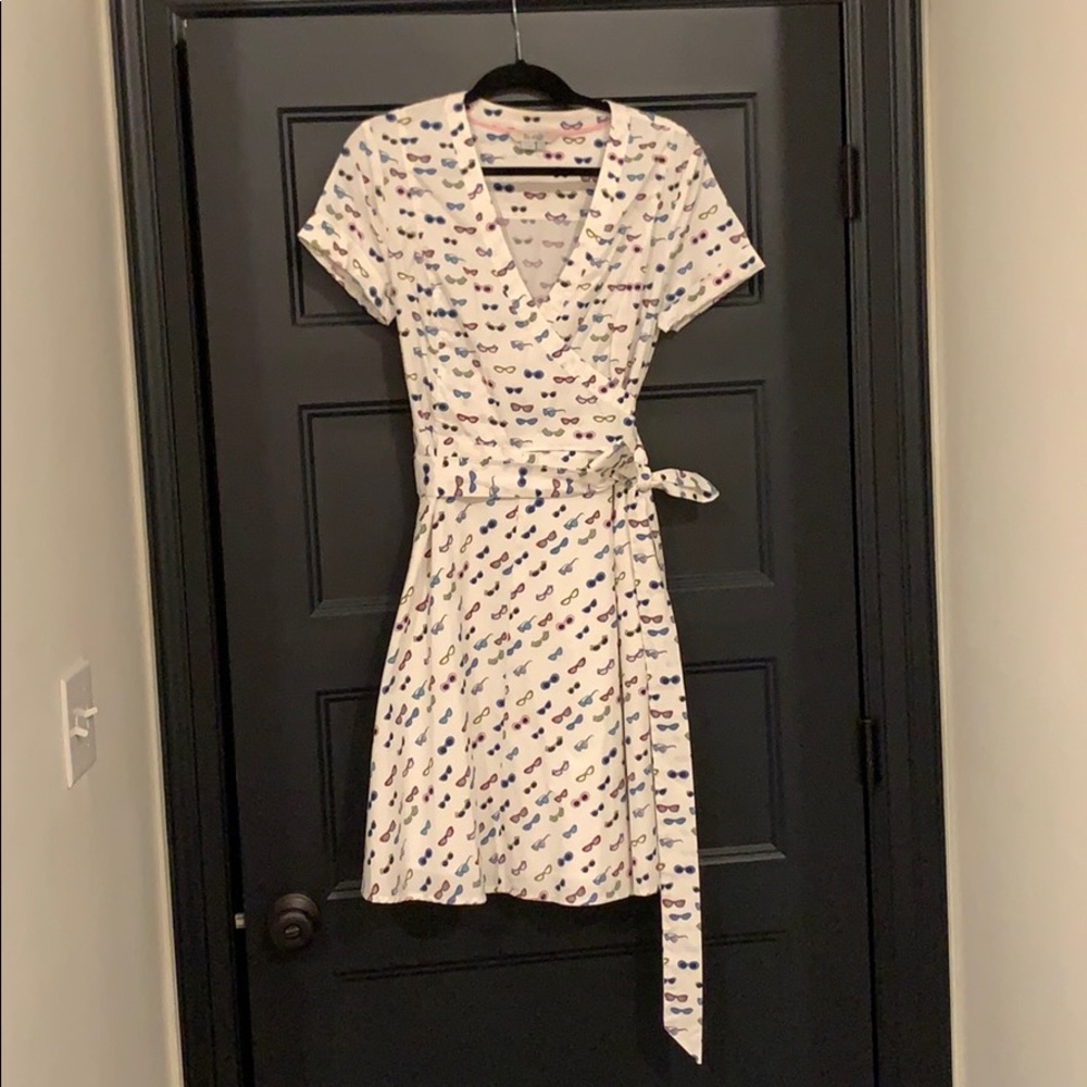 Womens boden wrap dress